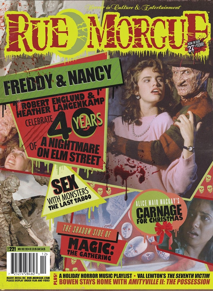 Rue Morgue #221 Nov/Dec Xmas 2024 - RARE