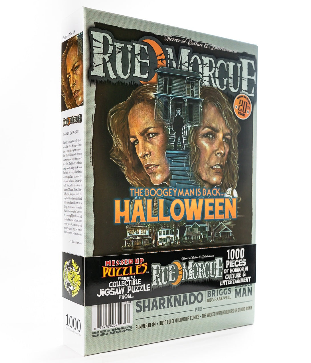RUE MORGUE MAGAZINE JIGSAW PUZZLE Exclusive ORANGE OBI EDITION