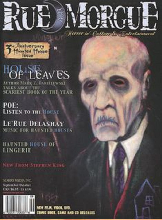 Rue Morgue #17 Sep/Oct 2000 – 3rd Anniversary Haunted House Issue