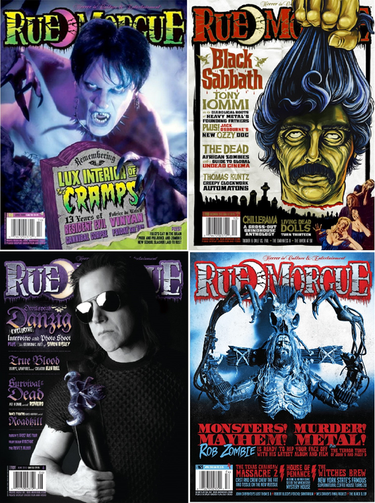 Collectible Horror Music Issue 4-Pack